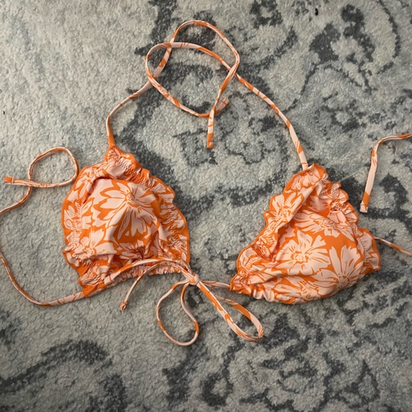 Floral triangle bikini top - Picture 1 of 2